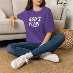 God's Plan Word Art T-Shirt