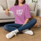 God's Plan Word Art T-Shirt