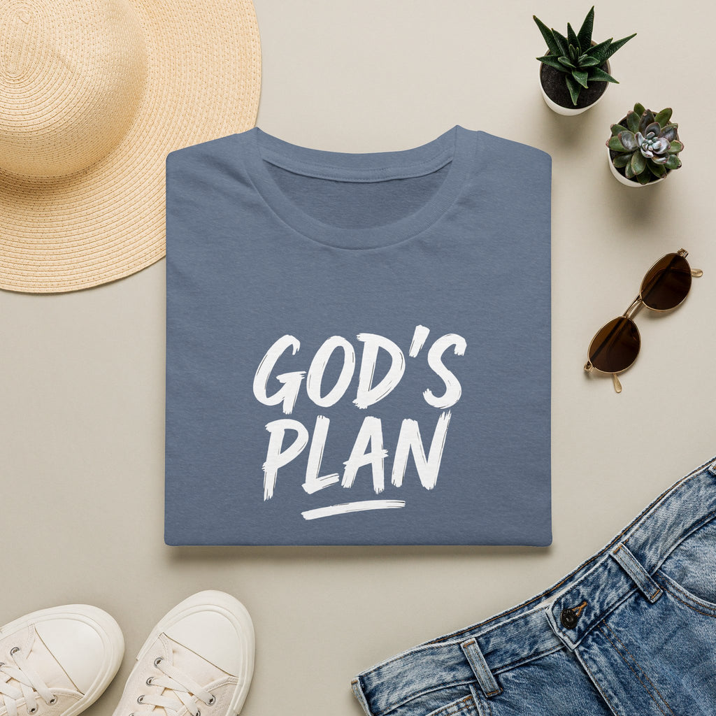 God's Plan Word Art T-Shirt